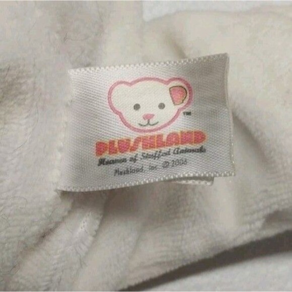 Rare Plushland 2006 Halloween Teddy Bear Ghost Costume Mask Pumpkin Small Plush - Picture 9 of 12